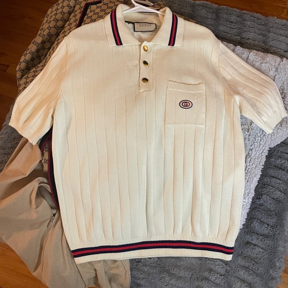 ****SOLD****   GUCCI GG canvas suit/paste blue - Picture 4 of 17